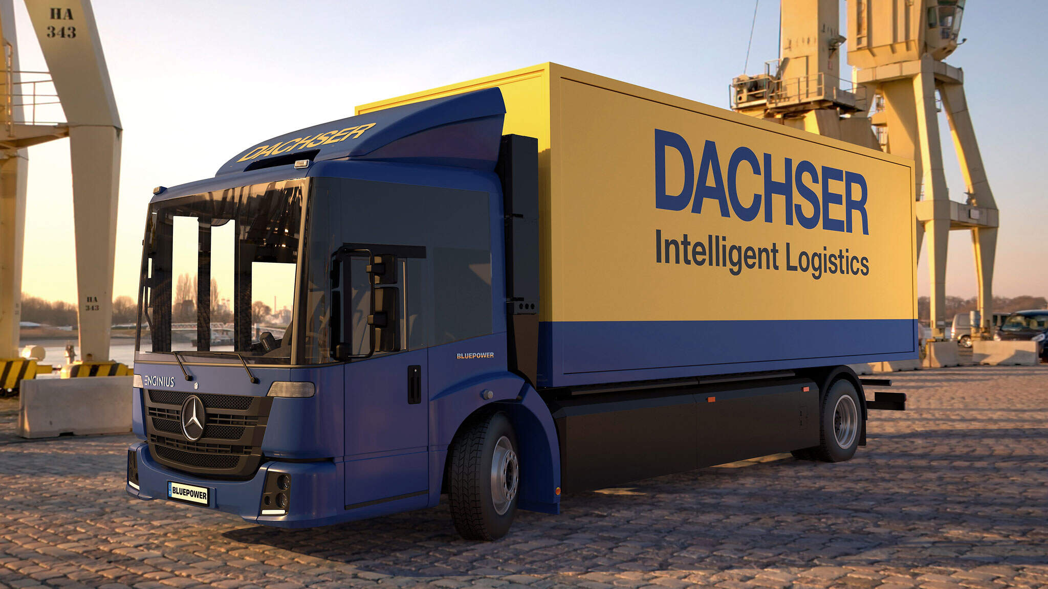 DACHSER coloca em serviço seus primeiros caminhões movidos a hidrogênio / Fonte: FAUN Gruppe